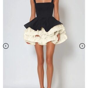 Innovate Denim Davorka Sleeveless Puffy Mini Dress